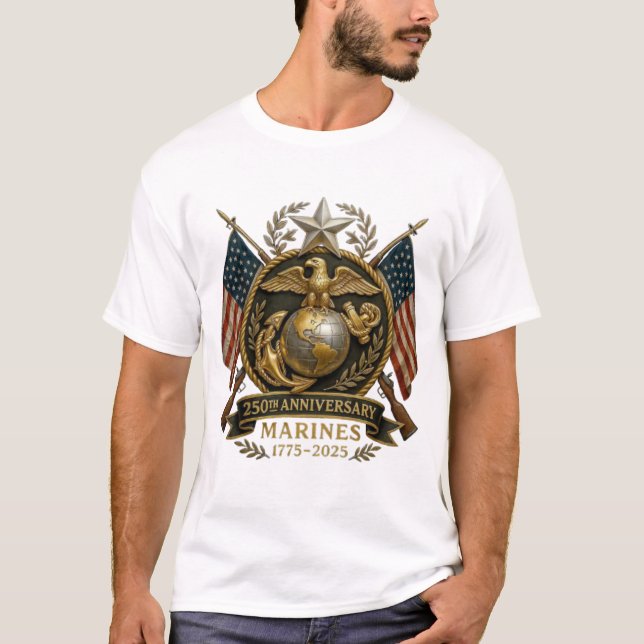 United States 250th Anniversary Birthday  T-Shirt (Vorderseite)