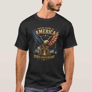 United States America 250. Jubiläum Adler T-Shirt