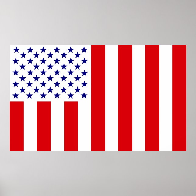 United States Civilian Flag of Peace Poster (Vorne)