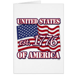 United States Of America est 1776