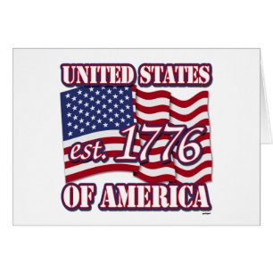 United States Of America est 1776