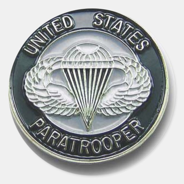 United States Paratrooper Wrist Watch Runder Aufkleber (Vorderseite)