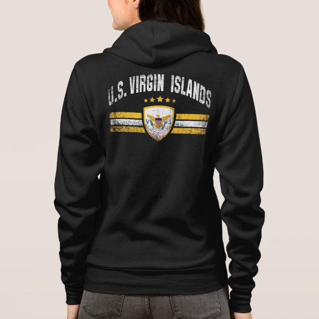 United States Virgin Islands Hoodie (Rückseite)