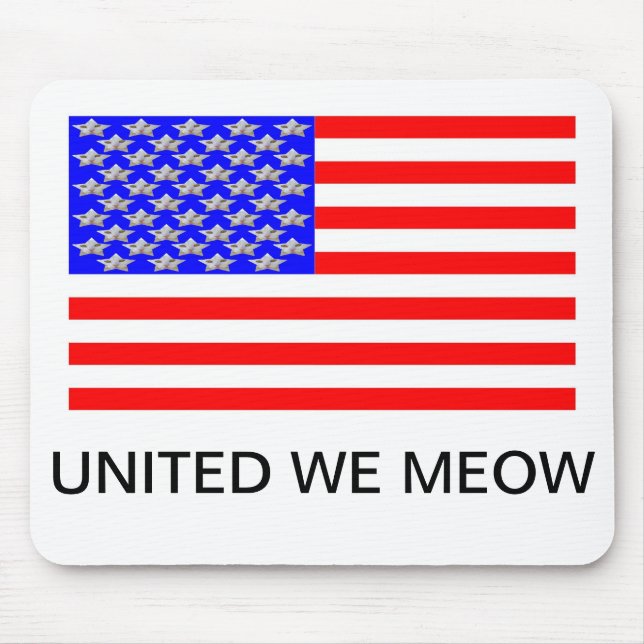 United We Meow Mousepad (Vorne)
