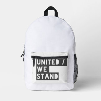 " United We Stand " / bag Bedruckter Rucksack