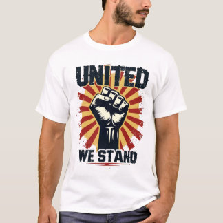United We Stand" Raisonné Premier T-shirt Solidari