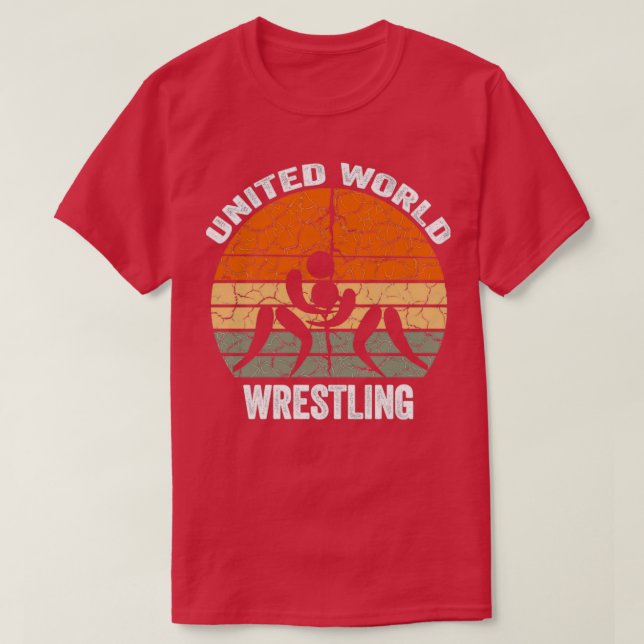 United world Wrestling Long Sleeve TShirt (Design vorne)