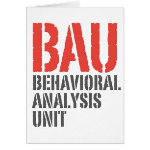 Unités d'analyse comportementale de BAU