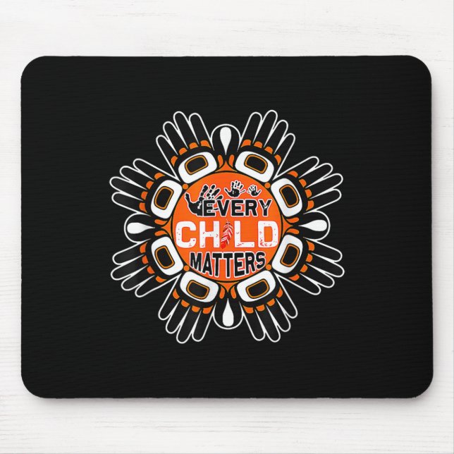 Unity Day Daisy Wir tragen Orange für Unity Day Mousepad (Vorne)