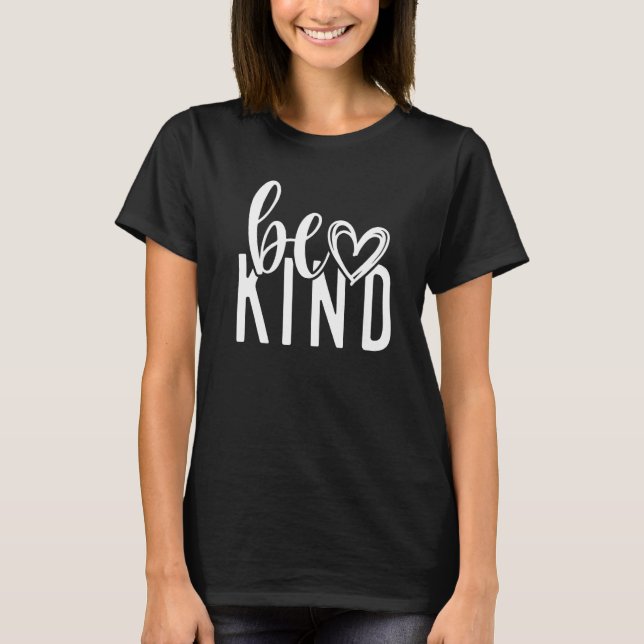 Unity Day Orange Heart Be Kind Anti Bullying T-Shirt (Vorderseite)