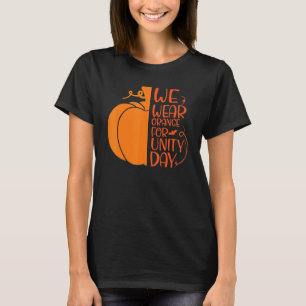 Unity Day Orange Kids 2022 Anti Bullying Liebe Sig T-Shirt