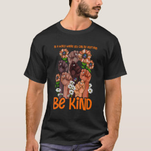 Unity Day Orange Kids Seien nett Frauen Seien ne T-Shirt