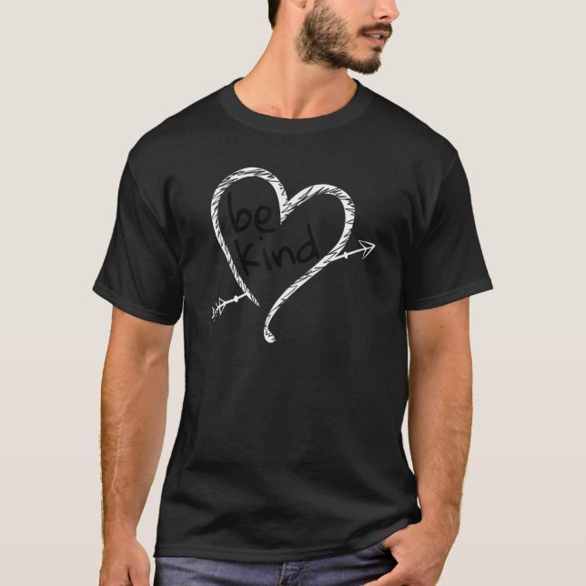 Unity Day Orange sei ein freundlicher Anti-Bullyin T-Shirt (Vorderseite)