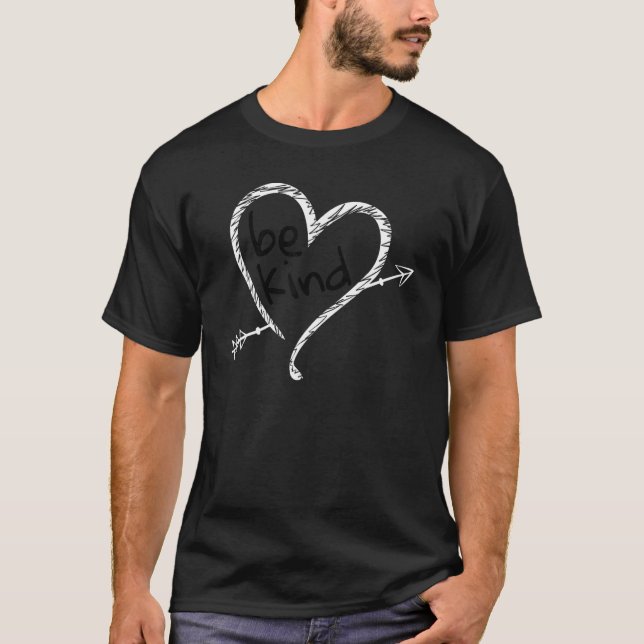 Unity Day Orange sei ein freundlicher Anti-Bullyin T-Shirt (Vorderseite)