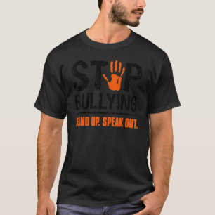 Unity Day Orange T - Shirt stoppen Bullying Stand