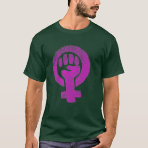 Unity Emanzipation Feminismus Feministin Women Pow T-Shirt