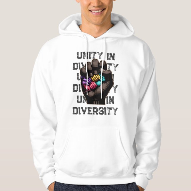 Unity in Diversity Hoodie (Vorderseite)