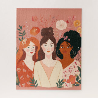 "Unity in Diversity" Puzzle Happy Women Day