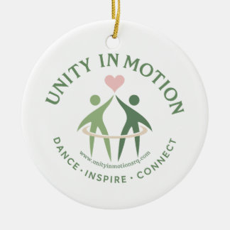 Unity in Motion Keramik Ornament