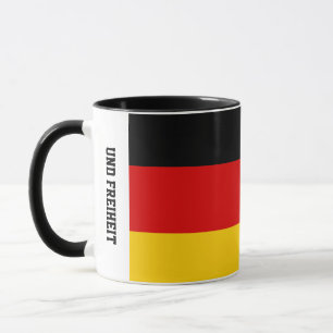 Unity Justice Freedom Deutschland Flagge Tasse