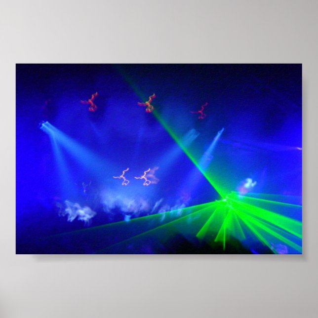 Unity Laser Light Poster (Vorne)