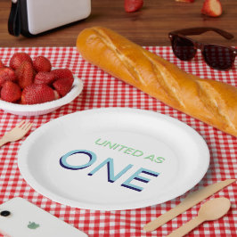 Unity-Meldung Pappteller