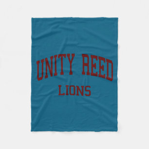 Unity reed high school hs Manassas VA Retro Fleecedecke
