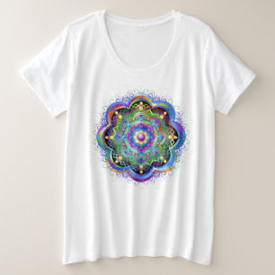 Univers Mandala Couleurs Psychédéliques