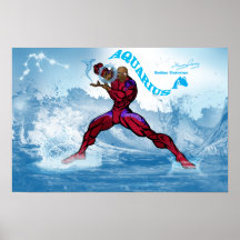 Univers Zodiac - Poster Aquarius