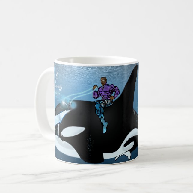 Univers Zodiaque - Mug Poisson (Devant gauche)