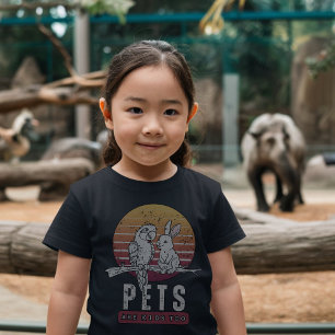 Universal Children's Day: Haustiere sind auch Kind Tri-Blend Shirt