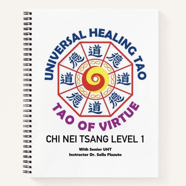 Universal Healing Tao  Notizbuch (Vorderseite)