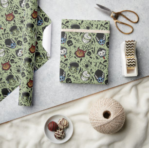 Universal-Monster - Grün Geschenkpapier