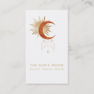*~* Universale Mondbeams Sun Rays Stars Cosmic Visitenkarte