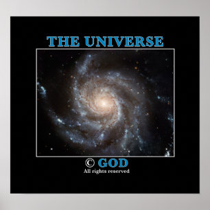 Universe Copyright Poster