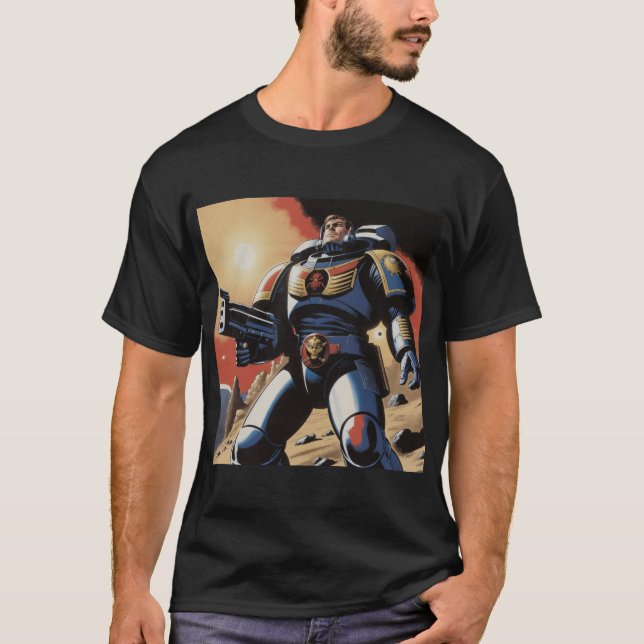 Universe Marine der Zukunft T-Shirt (Vorderseite)