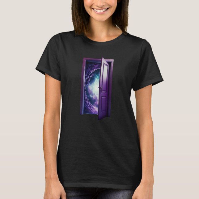 Universe Space Door T-Shirt (Vorderseite)