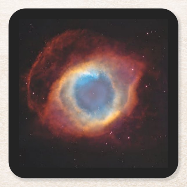 UNIVERSE SQUARE PAPIER UNTERSETZER (Vorderseite)