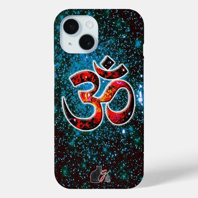 Universell OM Hum Case-Mate iPhone Hülle (Rückseite)