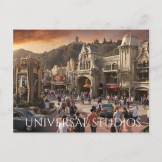 Universell Studios Hollywood (2) Postkarte