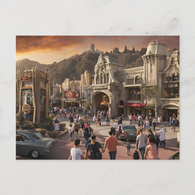 Universell Studios Hollywood (3) Postkarte (Vorderseite)