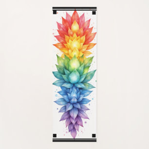 Universelle Chakra Yogamatte – Regenbogen Energie
