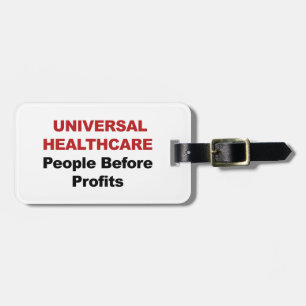 Universelle Gesundheitsfürsorge Gepäckanhänger