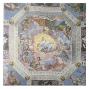 Universelle Harmonie oder göttliche Liebe, vom Fliese