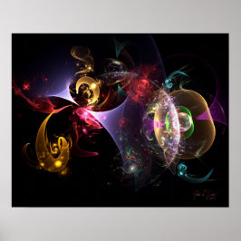 Universelle Karte (20 x 16) Poster