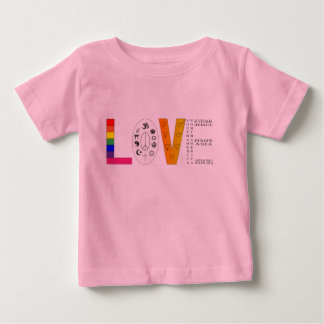 Universelle Liebe Baby T-shirt