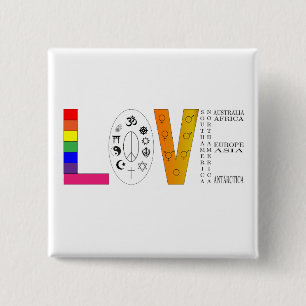 Universelle Liebe Button