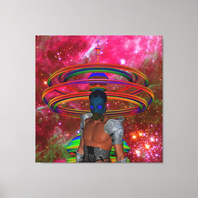 Universelle Meldung Leinwanddruck (Vorderseite)