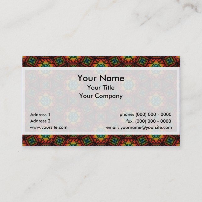 Universelle Turing Visitenkarte (Vorderseite)