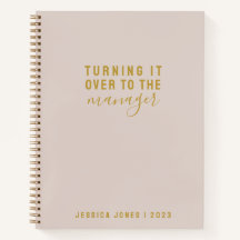 Universeller Manager Simple Pink Journal